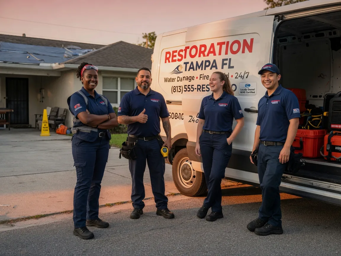 Water Damage Restoration company in Bertram, TX